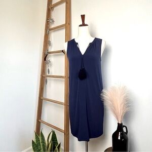 Michael Kors Navy Blue Sleeveless Dress. Size XS